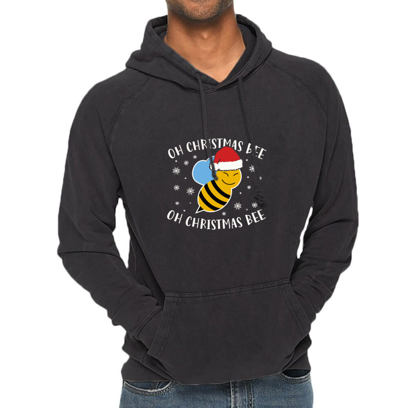 Oh Christmas Bee Oh Christmas Bee Vintage Hoodie | Artistshot