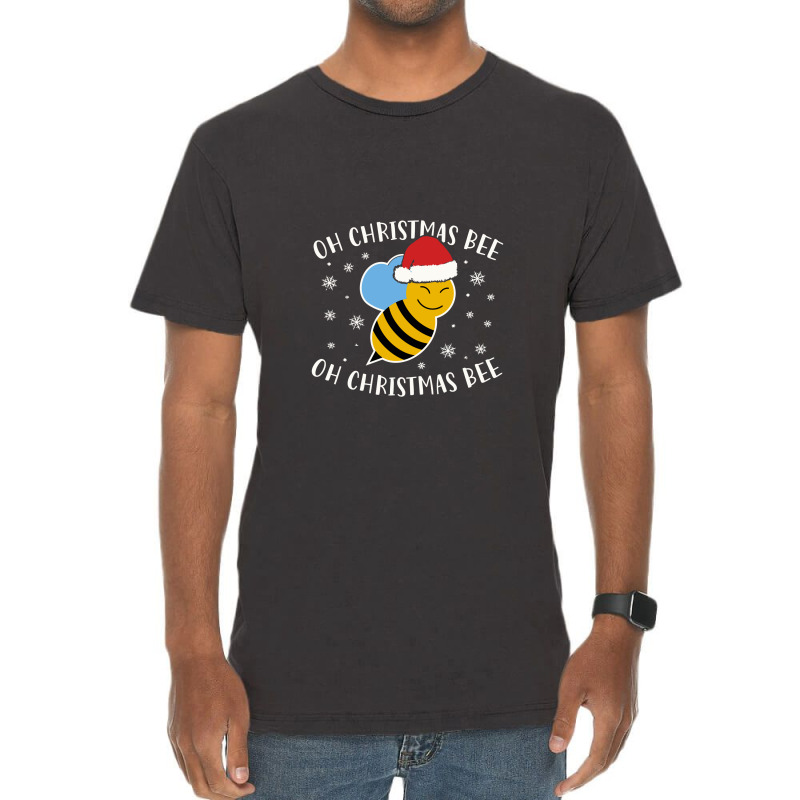 Oh Christmas Bee Oh Christmas Bee Vintage T-shirt | Artistshot