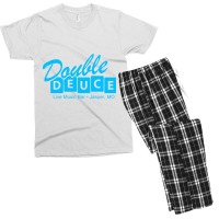 Retro 80s Double Deuce Roadhouse Sweatshirt Men's T-shirt Pajama Set | Artistshot