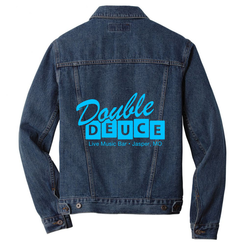 Retro 80s Double Deuce Roadhouse Sweatshirt Men Denim Jacket by cm-arts | Artistshot