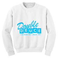 Retro 80s Double Deuce Roadhouse Sweatshirt Youth Sweatshirt | Artistshot