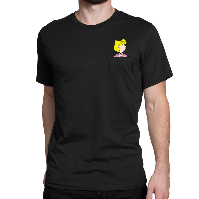 Peanuts Sally Faux Pocket Classic T-shirt | Artistshot