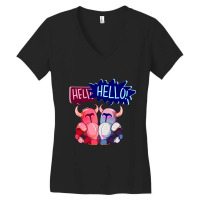 Hello! Women's V-neck T-shirt | Artistshot