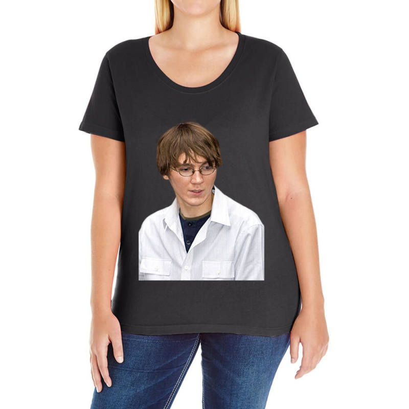 Paul Dano Ladies Curvy T-Shirt by cm-arts | Artistshot