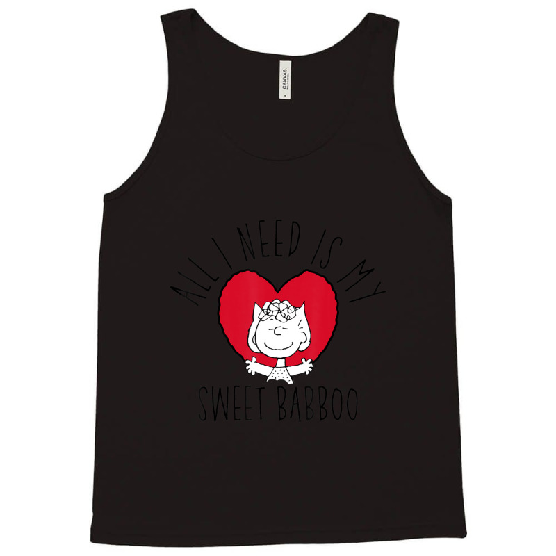 Peanuts Sally My Sweet Babboo Tank Top by cm-arts | Artistshot