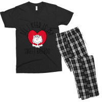 Peanuts Sally My Sweet Babboo Men's T-shirt Pajama Set | Artistshot