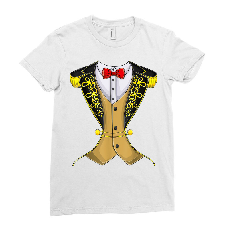 Ringmaster Circus Costume Showman Kids Men Women Halloween T Shirt Ladies Fitted T-Shirt by zhypapunazhae | Artistshot