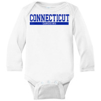 Connecticut Canoeing T Shirt Long Sleeve Baby Bodysuit | Artistshot