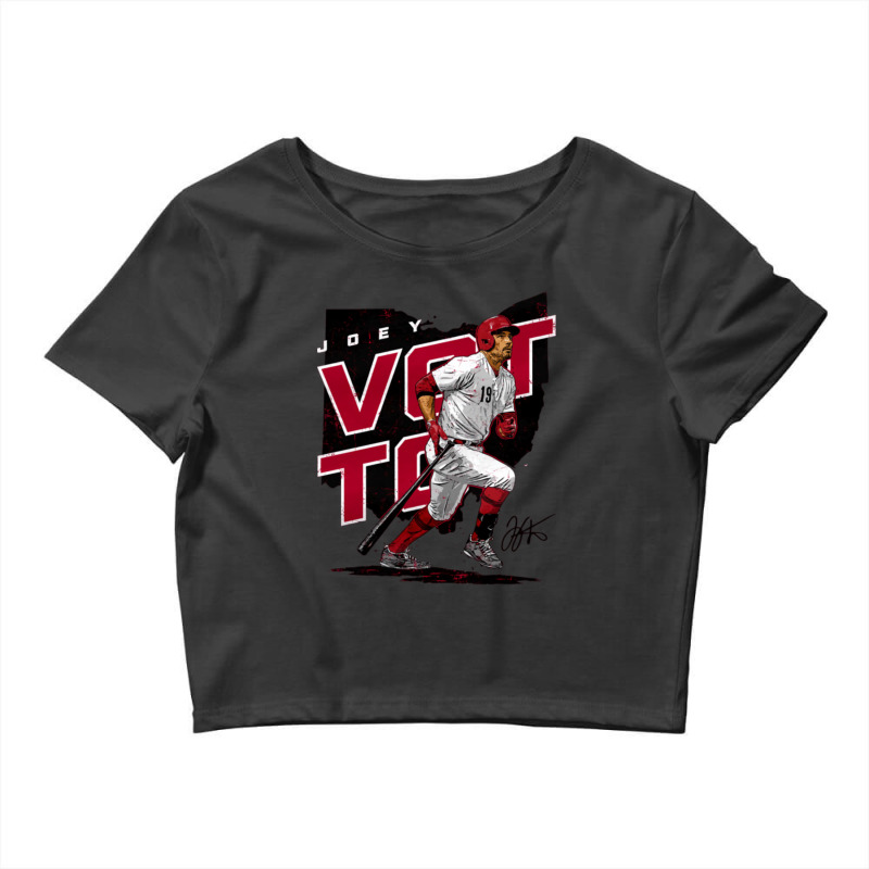 Joey Votto Player Map Crop Top by Kanjolen689 | Artistshot