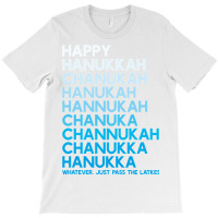 Happy Hanukkah Jewish Holiday Chanukah Menorah Dreidel T-shirt | Artistshot