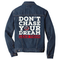 Don't Chase Your Sporting Clays Shooting Sport Clay Shooting T Shirt Men Denim Jacket | Artistshot