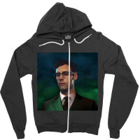 The Riddler - Cory Michael Smith Zipper Hoodie | Artistshot