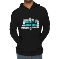 Awareness Allergic Reaction Food Allergy Lightweight Hoodie | Artistshot