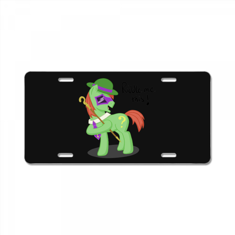 The Riddler - Unique Unicorn  Premium License Plate | Artistshot