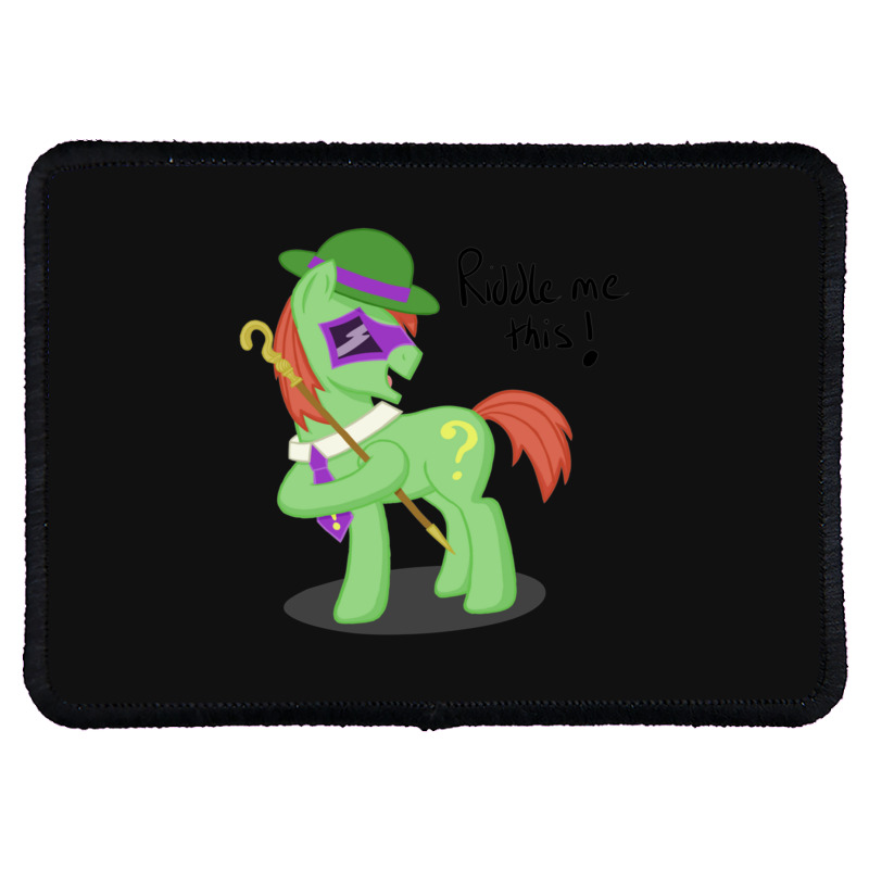 The Riddler - Unique Unicorn  Premium Rectangle Patch | Artistshot