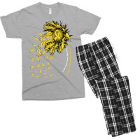 Embryonal Rhabdomyosarcoma Survivor T  Shirt Embryonal Rhabdomyosarcom Men's T-shirt Pajama Set | Artistshot