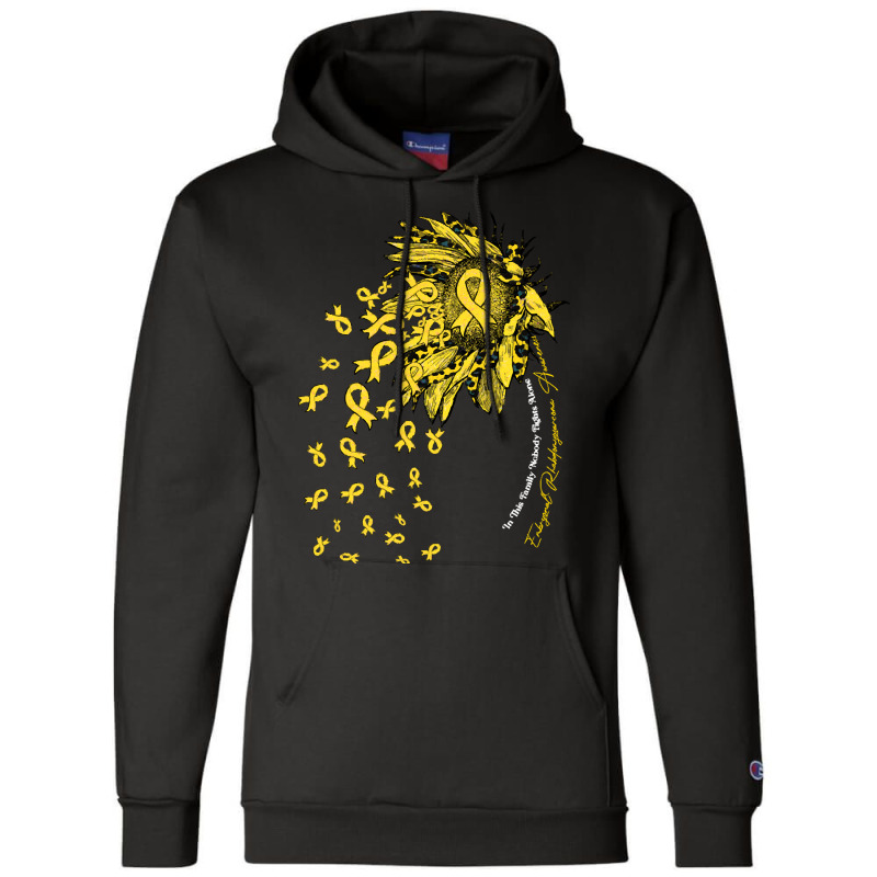 Embryonal Rhabdomyosarcoma Survivor T  Shirt Embryonal Rhabdomyosarcom Champion Hoodie | Artistshot