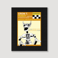 Crow T. Robot Owners Manual Portrait Canvas Print | Artistshot