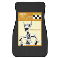 Crow T. Robot Owners Manual Front Car Mat | Artistshot