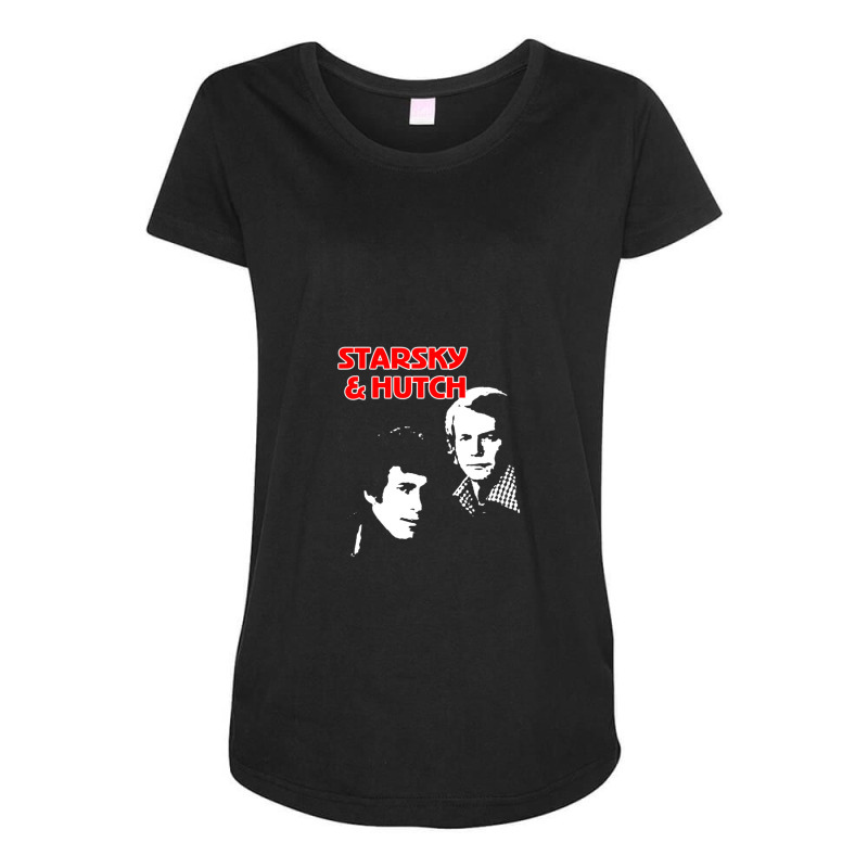 Starsky & Hutch Original Tv Series Maternity Scoop Neck T-shirt by MandyMOerke | Artistshot