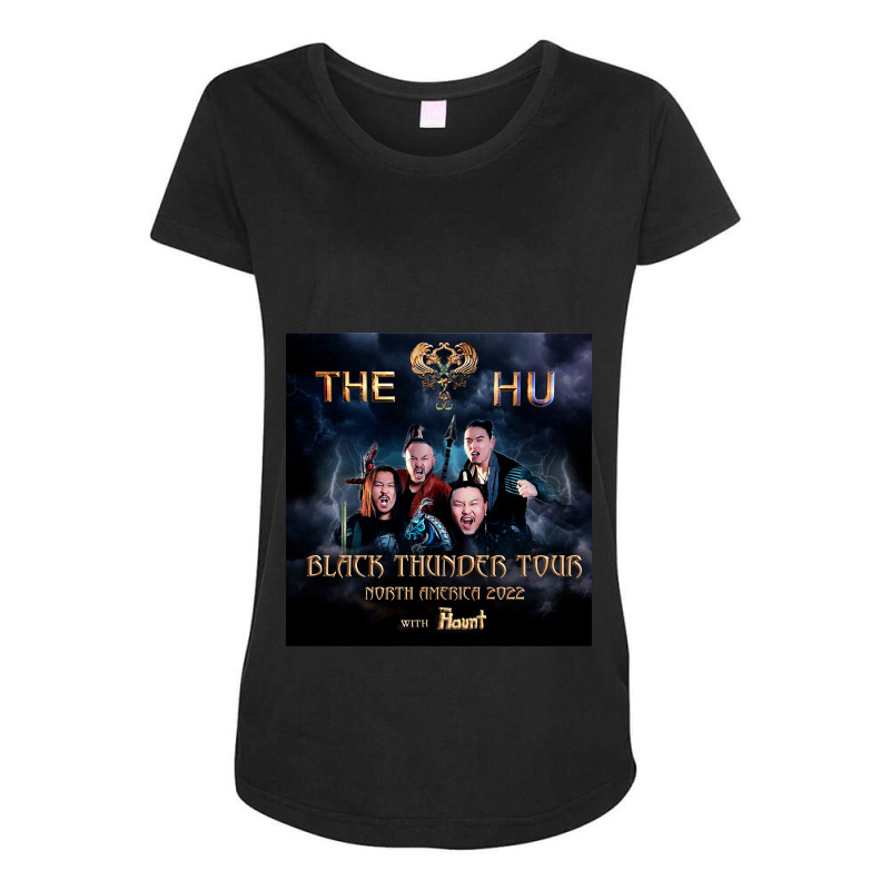 The Thunder Tour Classic Maternity Scoop Neck T-shirt by cm-arts | Artistshot