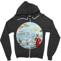 Foxtrot (circle Design) Zipper Hoodie | Artistshot