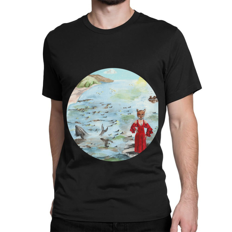 Foxtrot (circle Design) Classic T-shirt by cm-arts | Artistshot