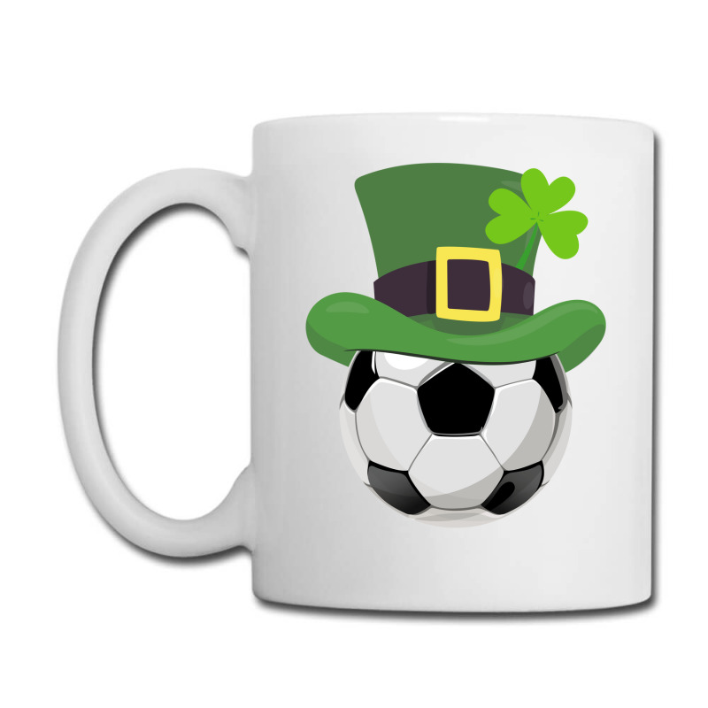 St Patricks Day Soccer Shamrock Coffee Mug | Artistshot