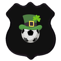 St Patricks Day Soccer Shamrock Shield Patch | Artistshot