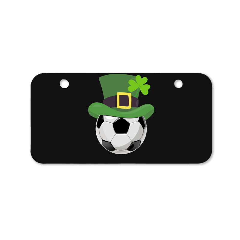 St Patricks Day Soccer Shamrock Bicycle License Plate | Artistshot