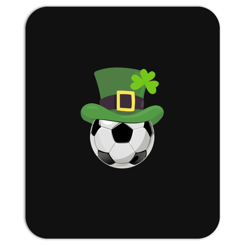 St Patricks Day Soccer Shamrock Mousepad | Artistshot