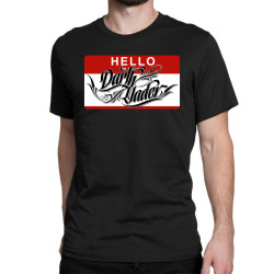 Hello my name is darth vader Classic T-shirt | Artistshot