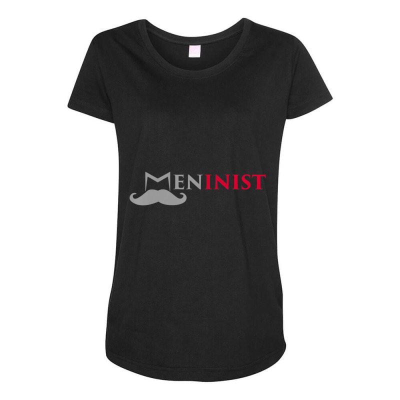 Mens Meninist Father Dad Anti Feminist Satire Maternity Scoop Neck T-shirt by cm-arts | Artistshot