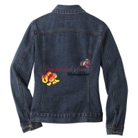 Peaches And Plums Motherfucker Ladies Denim Jacket | Artistshot