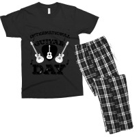 International Guitar Day Music Men's T-shirt Pajama Set | Artistshot