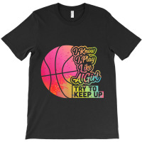 Basketball Women Team Play Like A Girl Basketball T-shirt | Artistshot