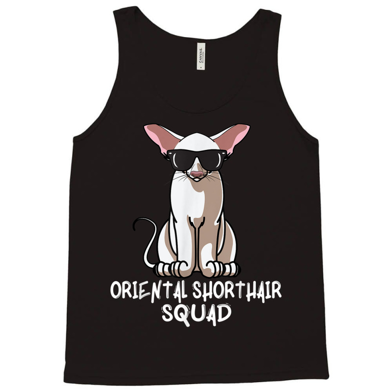 Oriental Shorthair Squad Funny Oriental Shorthair Cat Mom T Shirt Tank Top | Artistshot