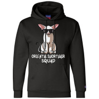 Oriental Shorthair Squad Funny Oriental Shorthair Cat Mom T Shirt Champion Hoodie | Artistshot