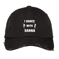 I Dance With Sanna Marin Vintage Cap | Artistshot