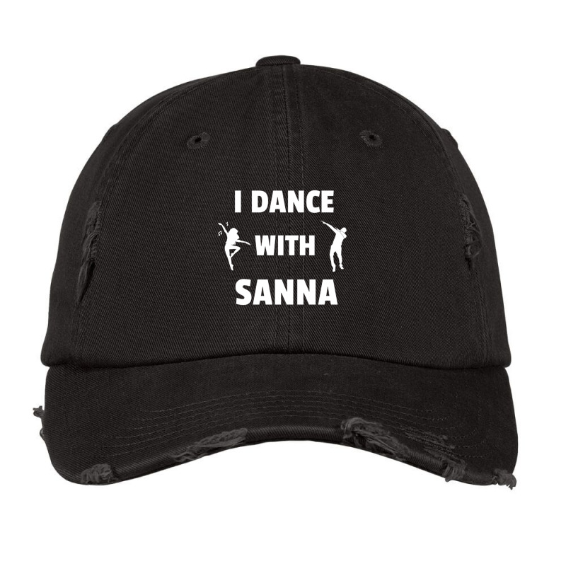 I Dance With Sanna Marin Vintage Cap by STEVEHICKS | Artistshot