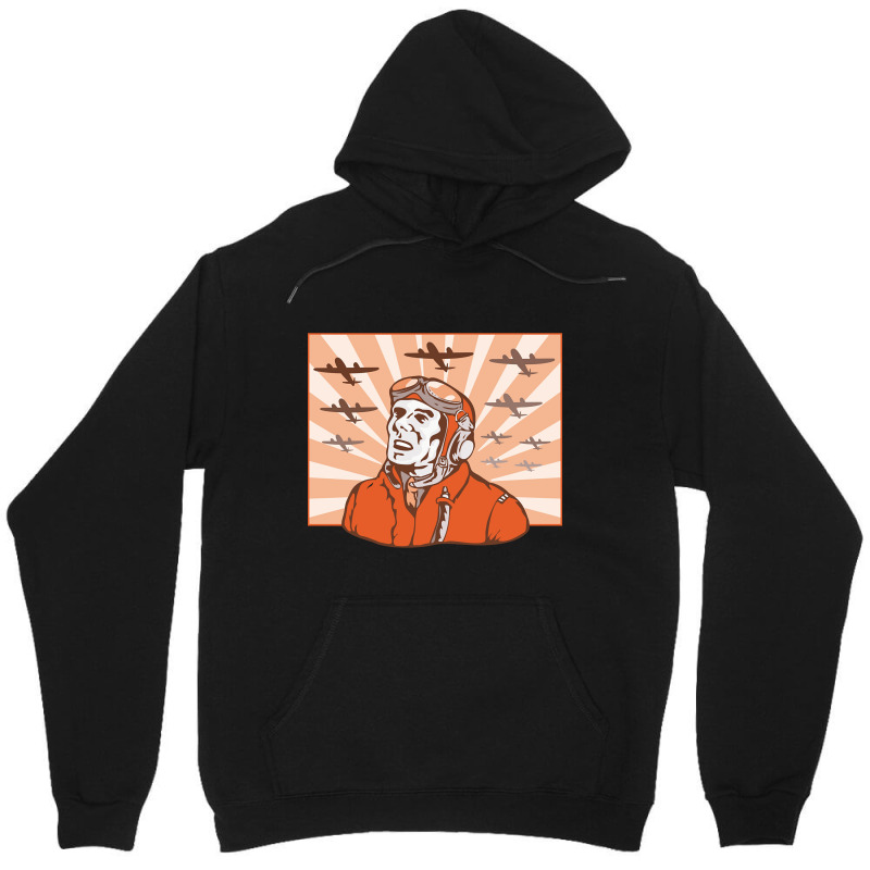 Bomber Flying Unisex Hoodie by Kanmosrin52 | Artistshot