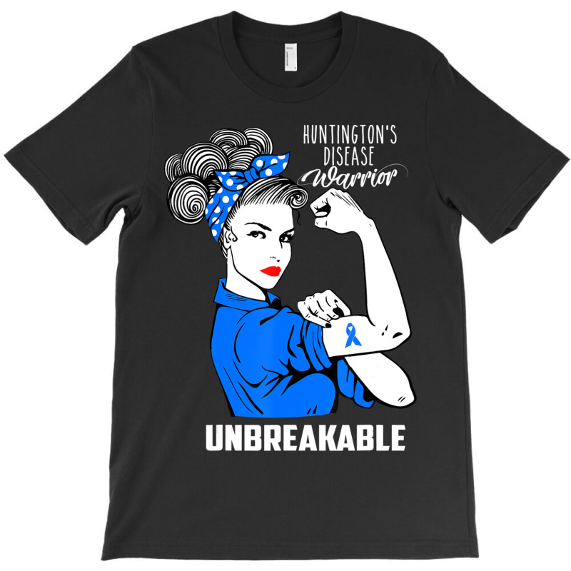 Huntington's Disease Awareness Unbreakable Warrior T-shirt | Artistshot