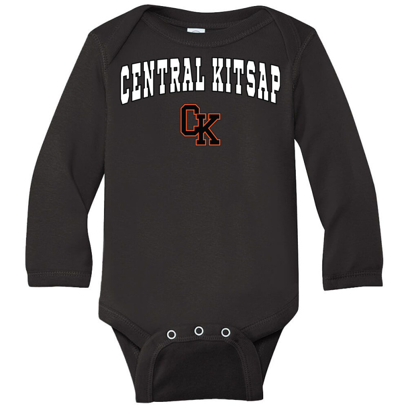 Central Kitsap High School Cougars Sweatshirt Long Sleeve Baby Bodysuit by cm-arts | Artistshot