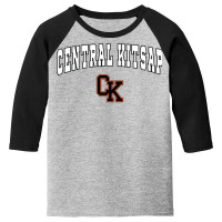 Central Kitsap High School Cougars Sweatshirt Youth 3/4 Sleeve | Artistshot