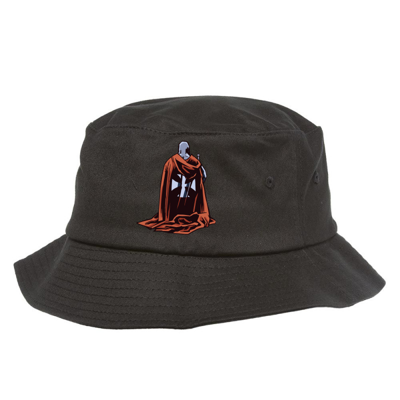 Christian Rosary Crusader, Brave Knight Templar Warrior Bucket Hat | Artistshot