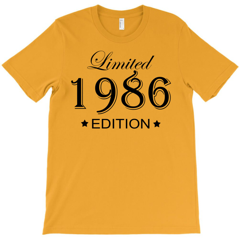Limited Edition 1986 T-shirt | Artistshot