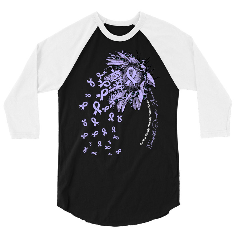 Eosinophilic Disorders Survivor T  Shirt Eosinophilic Disorders Awaren 3/4 Sleeve Shirt | Artistshot