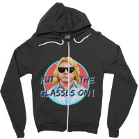 Put On The Glasses! Zipper Hoodie | Artistshot