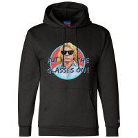 Put On The Glasses! Champion Hoodie | Artistshot