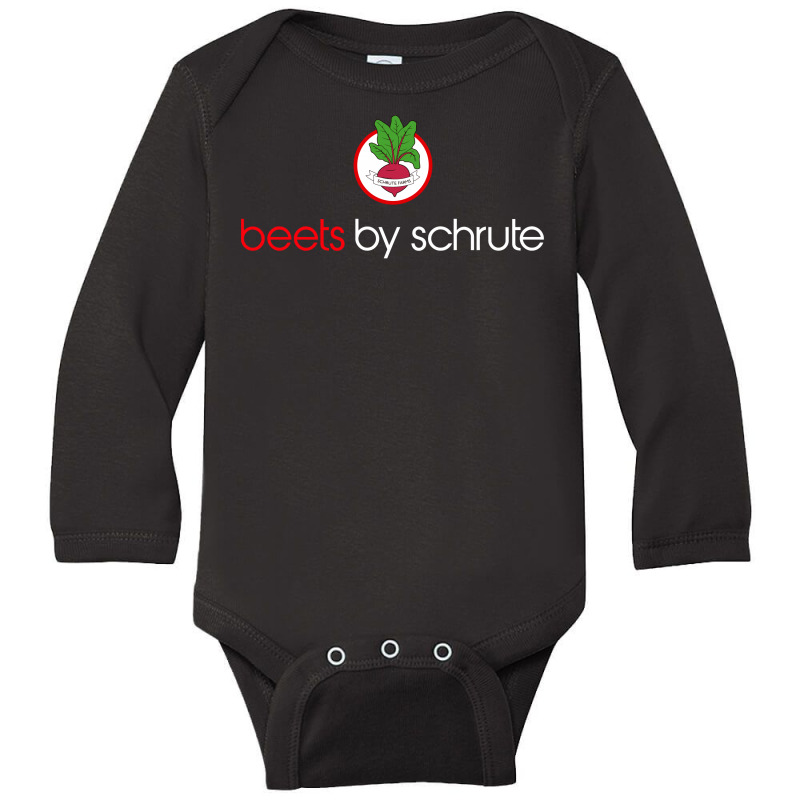 Beets By Schrute Long Sleeve Baby Bodysuit | Artistshot